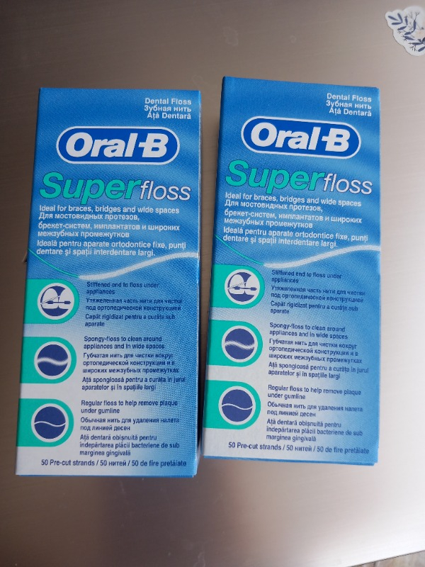 Oral-B Super Floss Diş İpi