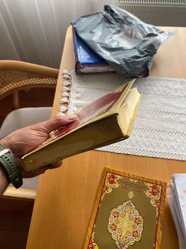 Kuranı Kerim Metinsiz Yüce Meali Orta Boy Karton Kapak- Elmalılı Hamdi Yazır
