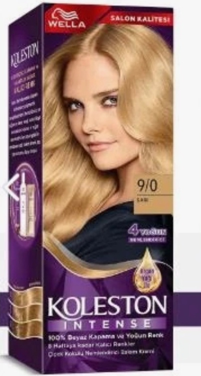 Wella Koleston Koleston Intense 9/0 Açık Sarı Saç Boyası