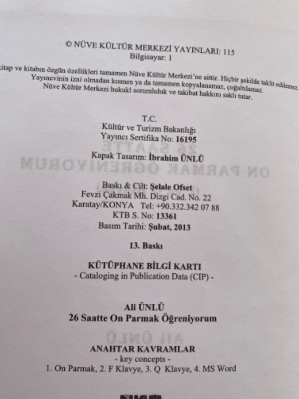 26 Saatte On Parmak Öğreniyorum - Ali Ünlü