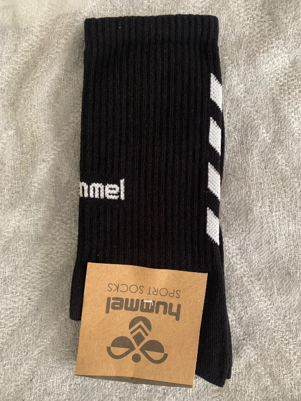 Hummel Maxi Kısa Antrenman Çorabı-3 Renk Siyah