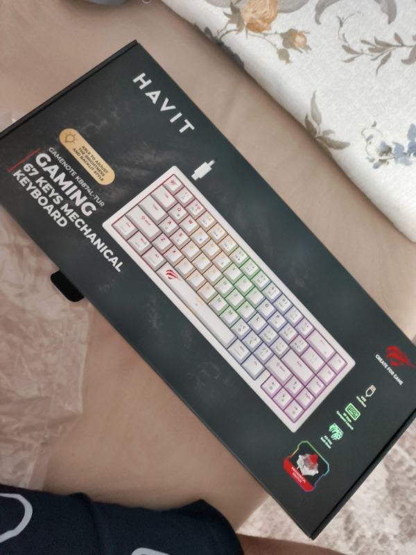 Havit Gamenote KB874L Mekanik Red Switch Gaming %60 Klavye - Red Switch