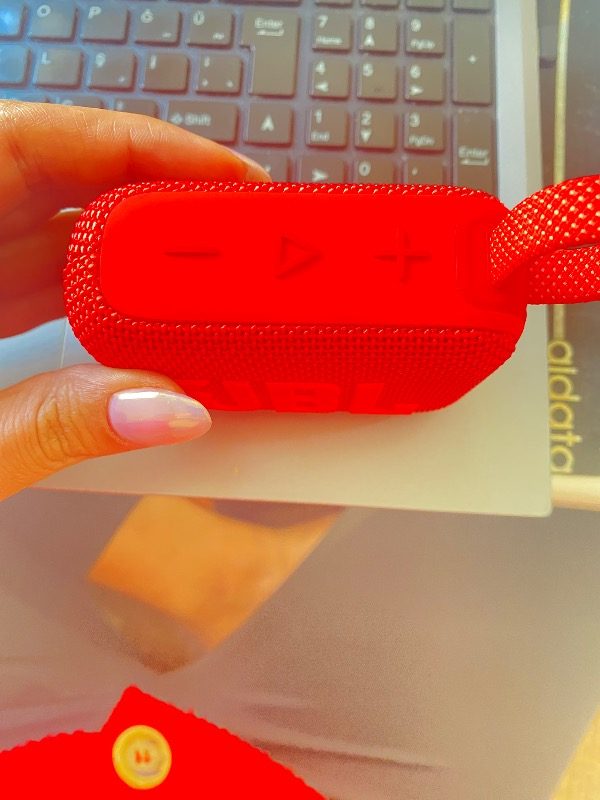 JBL Go4, Bluetooth Hoparlör, IP67, Kırmızı