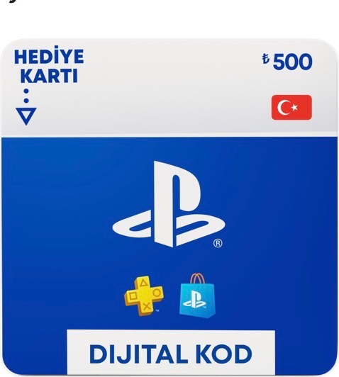 Sony Play Station Store 500 Tl Hediye Kartı
