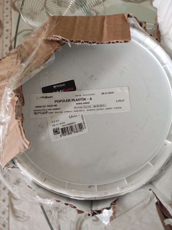 Polisan Popüler Plastik Mat Iç Cephe Boyası 3 kg