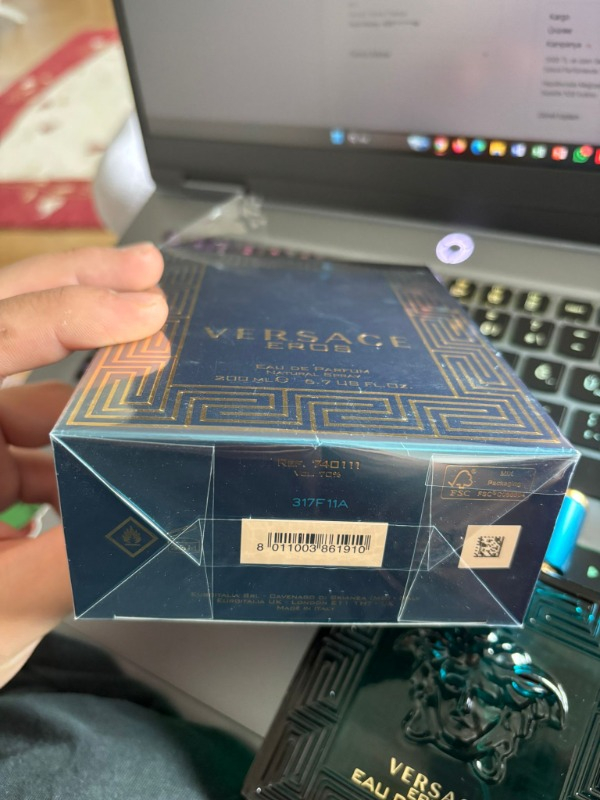 Versace Eros  Edp 200 ml Erkek Parfüm