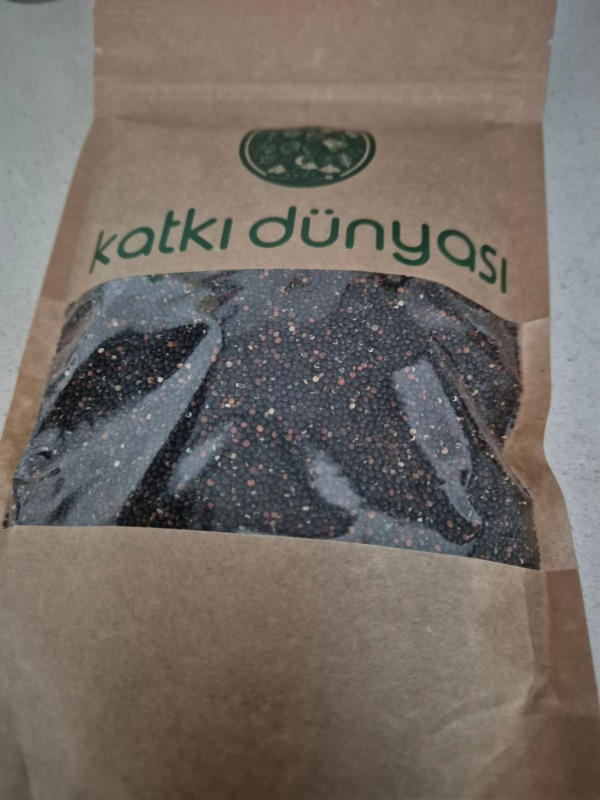 Katkı Dünyası Kinoa Tohumu Siyah 500 gr