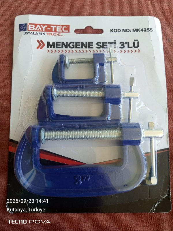 Bay-Tec G Tipi 3'lü Işkence Seti Mengene Seti