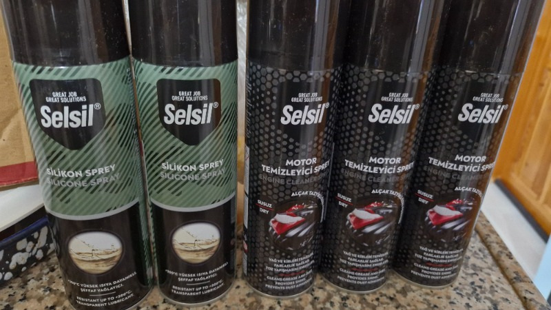Selsil Motor Temizleme Sprey 500 ml 3 Adet