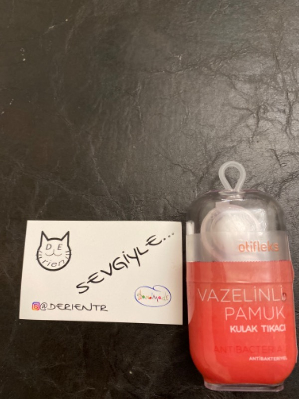 Otifleks Vazelinli Pamuk Kulak Tıkacı 2'li