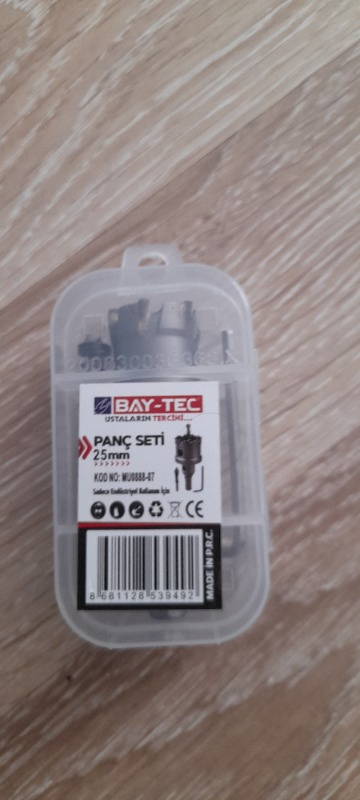 İTHAL 25  mm Tct Metal Delme Panç