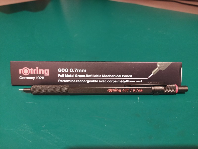 Rotring 2114269 600 Versatil Kalem 0.7 Koyu Yeşil