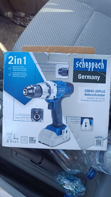 Scheppach 20V 4,0 Ah Starter Kit (Başlangıç Seti) - 7909201721