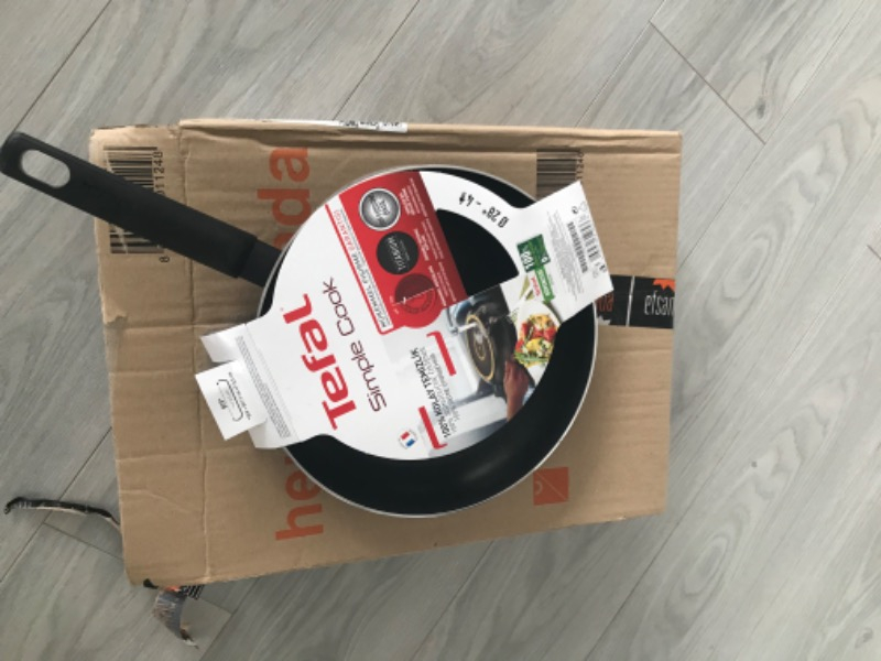 Tefal B55606 Titanyum 1X SimpleCook Tava 28 cm - 2100118537