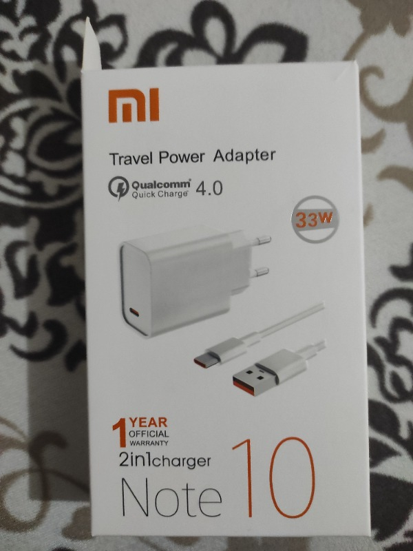 Xiaomi 33W Turbo Hızlı Şarj ve Kablosu