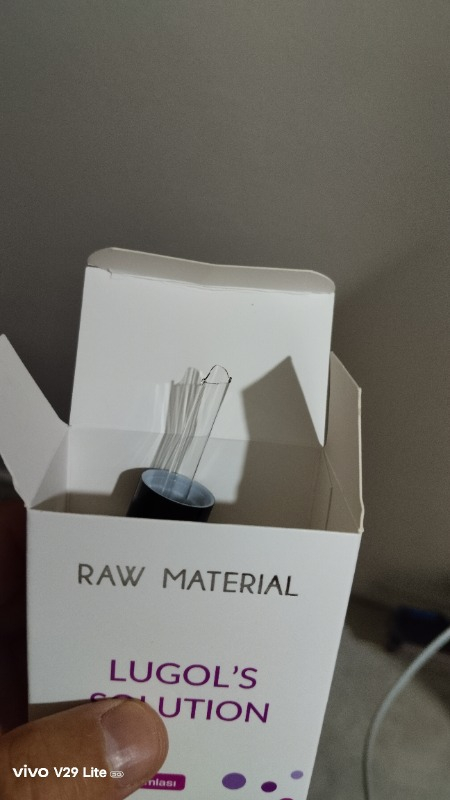 Raw Material Lugol's Solution İyot %2 Damla 30 ml