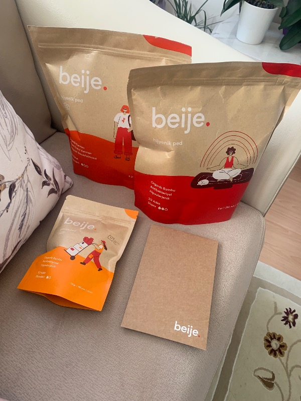 Beije Orta Regl Paketi (20 Standart Ped, 20 Süper Ped, 10 Standart Günlük Ped)