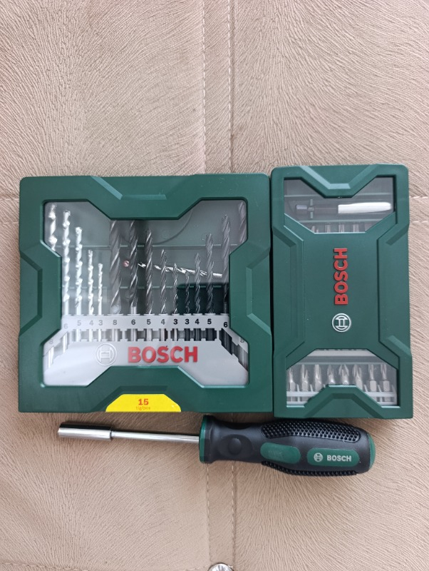 Bosch X-Line 15 Parça Delme 25 Parça Vidalama Ucu Seti + Tornavida