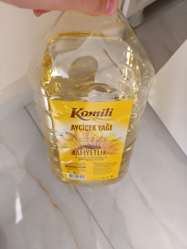 Komili Ayçiçek Yağı 4 lt