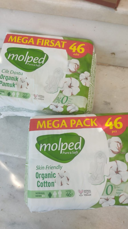 Molped Pure&Soft Karma Paket (46'Lı Normal + 30'Lu Gece + 32'Li Günlük)