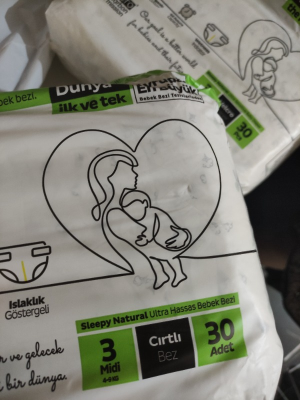 Sleepy Sensitive Bebek Bezi 3 Beden Midi Jumbo