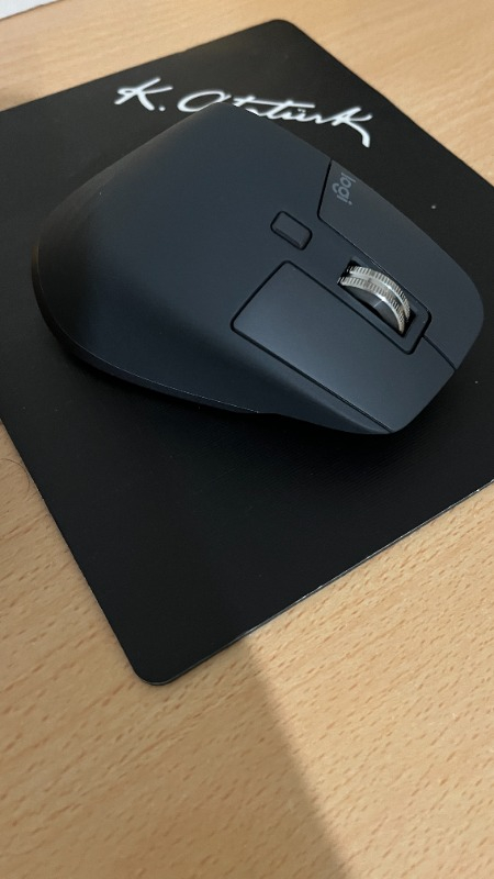 Logitech MX Master 3S Performans 8.000 DPI Optik Sensörlü Sessiz Kablosuz Mouse - Siyah