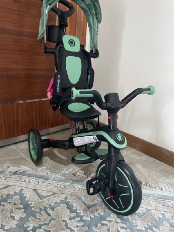 Globber Explorer 4in1 Katlanabilir Bisiklet - Yeşil