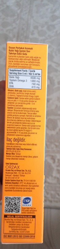 Ocean Balık Yağı + Imunol