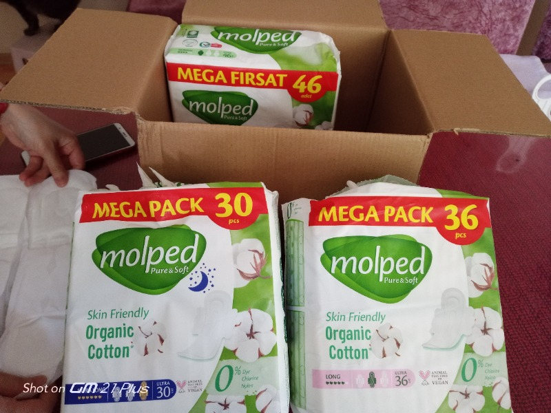 Molped Pure&soft Hijyenik Ped Süper Mega Paket 112 Adet