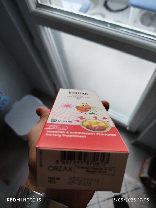 Orzax Imunol Şurup 150 ml