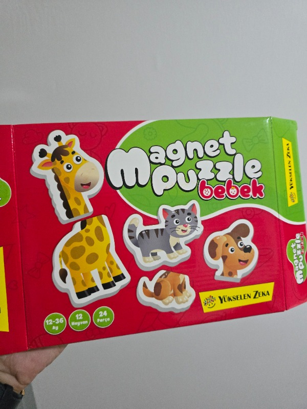 İlk Magnet Puzzle 12 - 36 ay