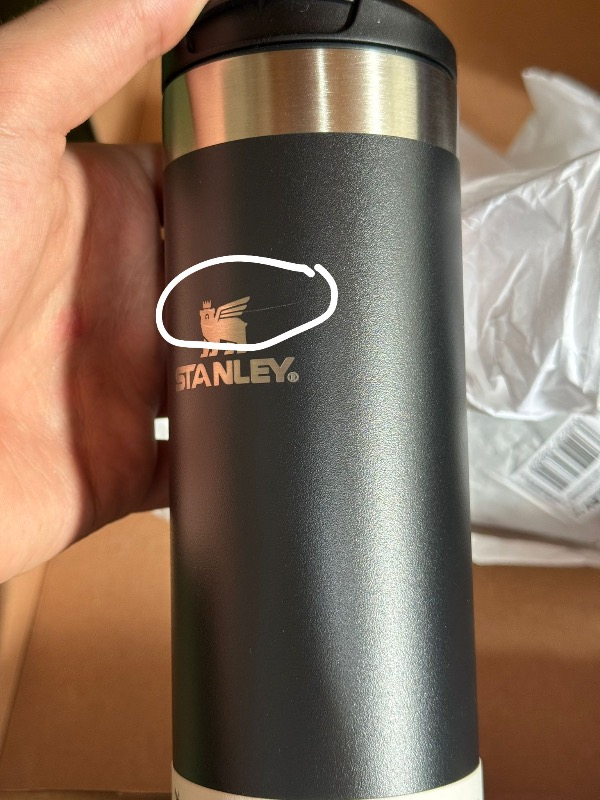 Stanley  The Aerolight 0.60 Litre Termos Bardak Siyah Renk