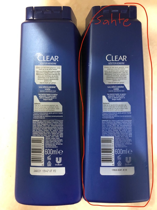 Clear Men Saç Dökülmesine Karşı Şampuan 600Ml