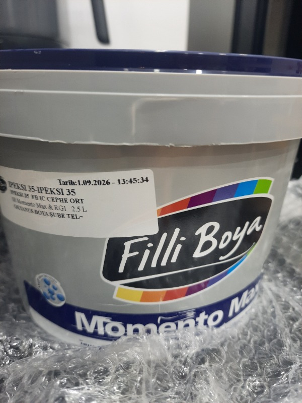 Momento Max Filli Boya Tam Silinebilir Iç Cephe Boyası