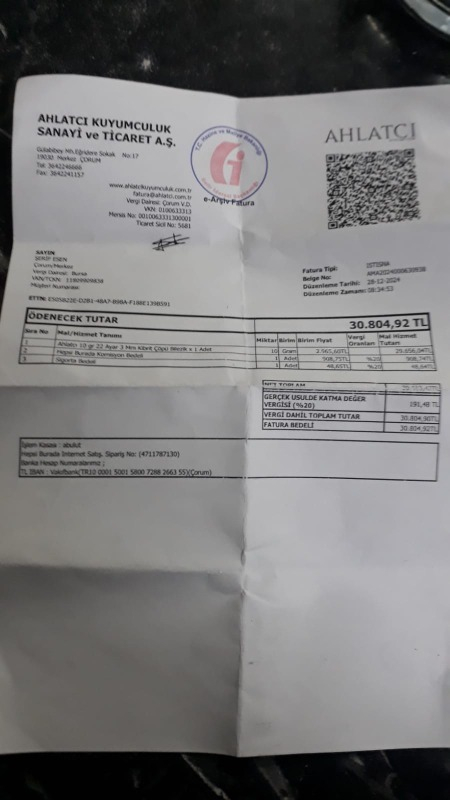 Ahlatcı 10 gr 22 Ayar 3 Mm Kibrit Çöpü Bilezik