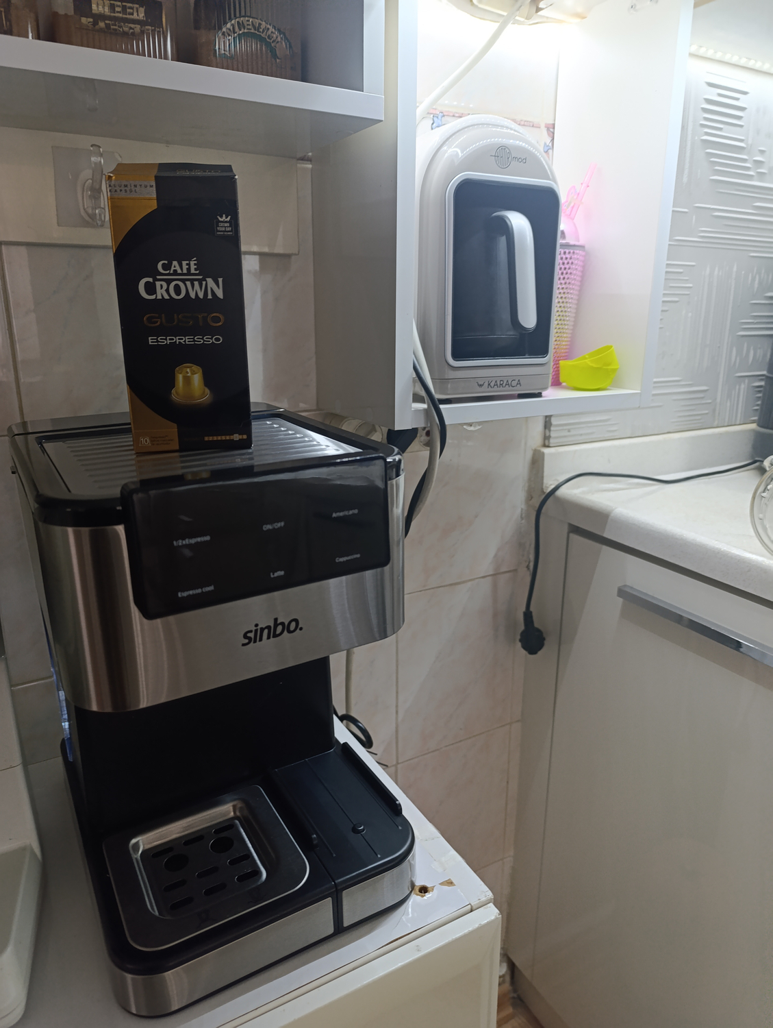 Sinbo Scm 2995 -Kapsül Kahve Aparatlı Inox Espresso Makinesi