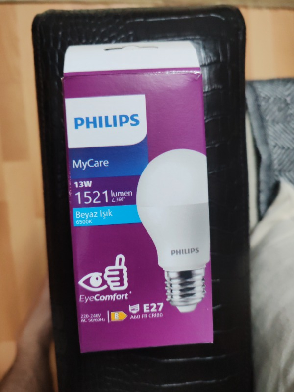 Philips LED 13W Ampul 6500K Beyaz Işık 12'li