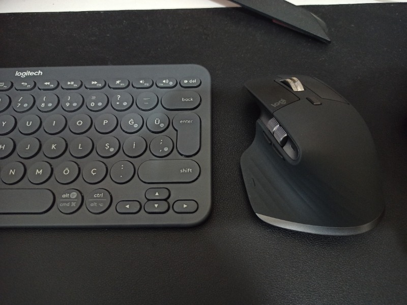 Logitech MX Master 3S Performans 8.000 DPI Optik Sensörlü Sessiz Kablosuz Mouse - Siyah
