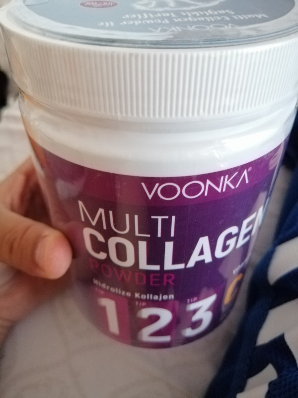 Voonka Collagen Powder Hidrolize Kollajen Vitamin C 300gr
