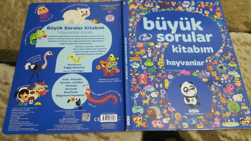 Büyük Sorular Kitabım (Ciltli) - Hayvanlar