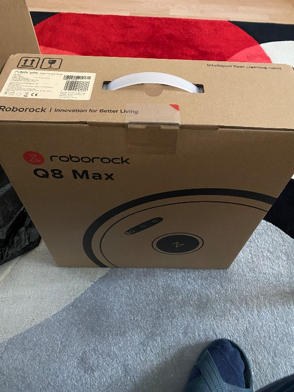 Roborock Vacuum Cleanner Q8 Max Robot Süpürge Beyaz