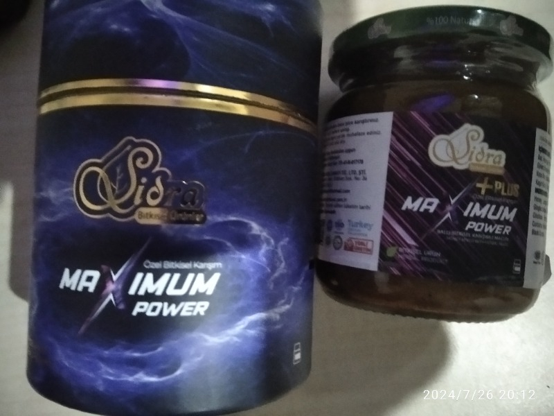 Maximum Power Plus + Unisex  240 Gr (16 Servis)