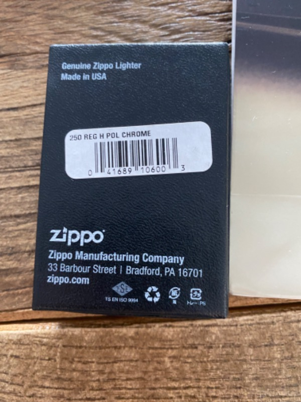 Zippo Reg High Polish Chrome Çakmak