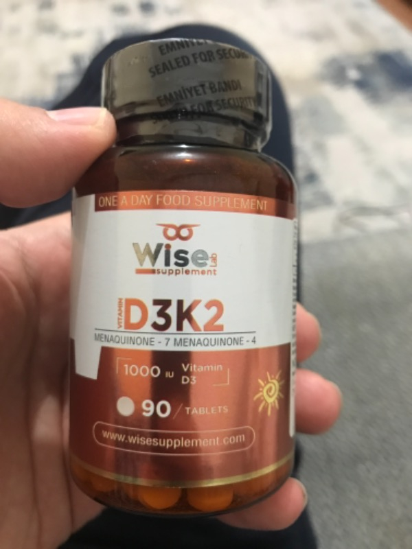 Wise Vitamin D3 + K2 90 Tablet