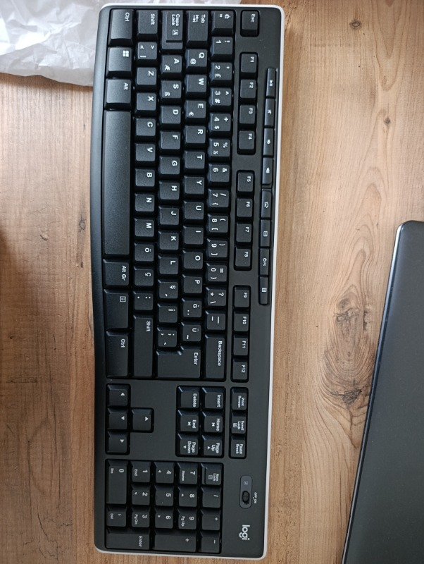 Logitech K270 Tam Boyutlu Kablosuz Türkçe Klavye - Siyah