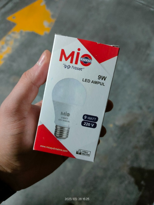 Vovo LED Ampul 9W 10'lu