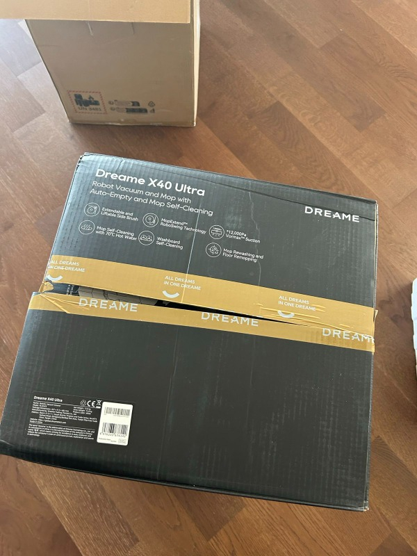 Dreame X40 Ultra Robot Süpürge Beyaz