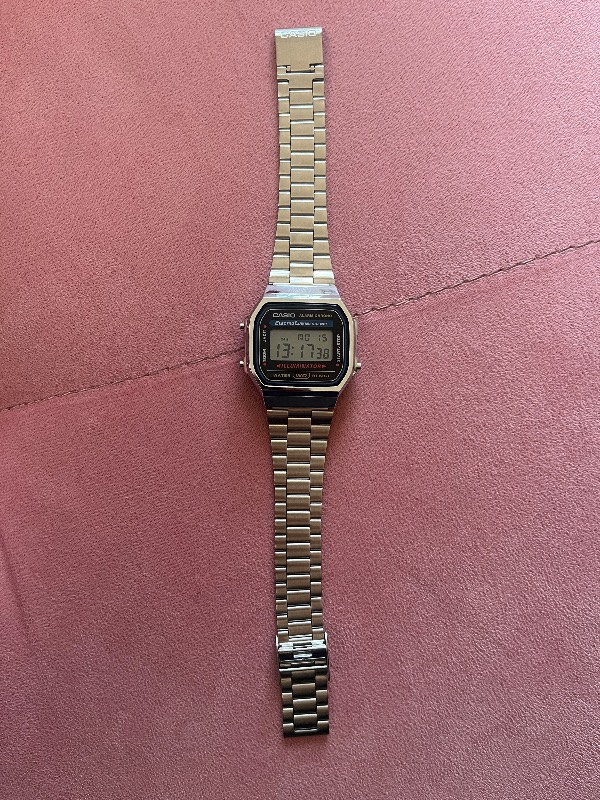 Casio RETRO A168WA-1WDF Kol Saati