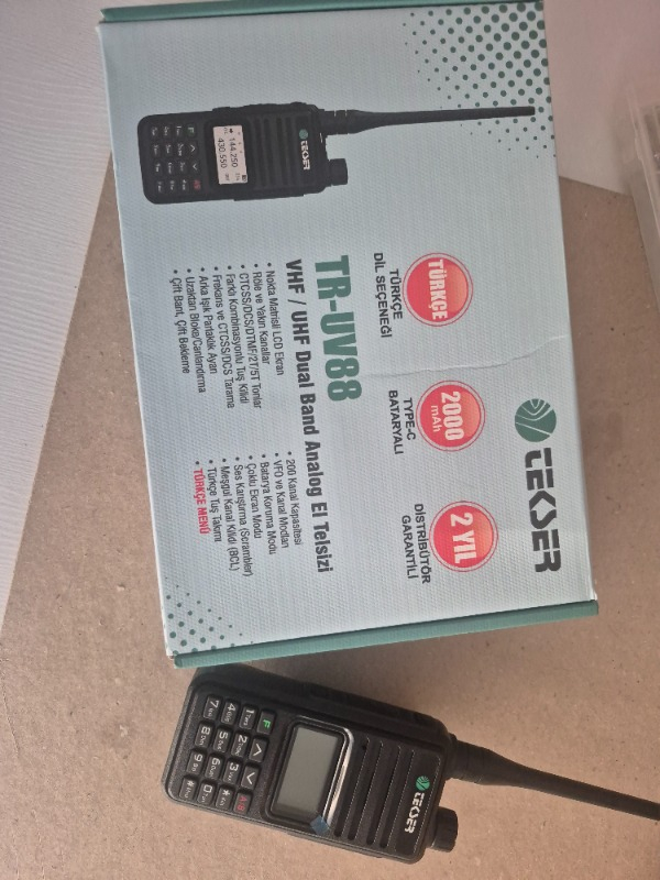 Tekser TR-UV88 Dual Band El Telsizi