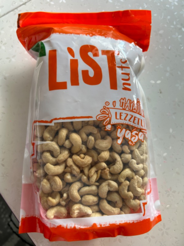 List Nuts Çiğ Kaju 1 kg